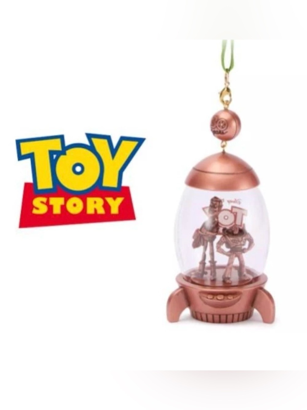 Disney Toy Story 30th Anniversary Woody & Buzz Legacy Sketchbook Ornament NEW